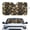 Bee & Boho Floral, variant on Xixirimido Car Windshield Sun Shade Front Windshield Cover Universal Fit for SUVs Trucks Foldable Front Window Sunshade Automotive Interior Accessories, Halloween Spider Web