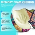 thumbnail image 5 of Premium Gel & Memory Foam Seat Cushion–Doctor Recommended Office Chair Cushion,Car Seat Cushion–Chair Cushions for Back & Sciatica Pain Relief–Seat Cushions for Office & Desk, 5 of 6