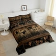 thumbnail image 4 of Camo Mallard Duck Comforter Set Men Rustic Farmhouse Cabin Bedding Comforter Sets,Hunting Woodland Duck Bedding Set Country Wood Board Animal Silhouette Bed Set, 4 of 7