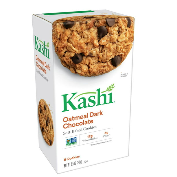 Kashi Soft-Baked Cookies Oatmeal Dark Chocolate 8.5 Oz ...