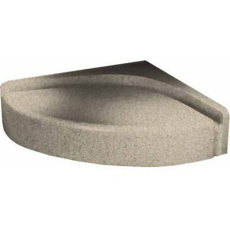 Swan CS-1616-010 Composite Wall Mounted Shower Seat, Available in Various Colors