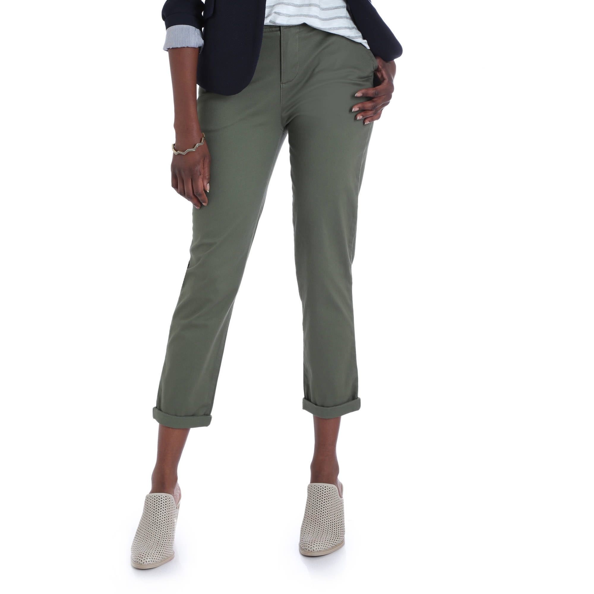 Lee Riders Women's Slim Cropped Chino Pant