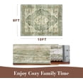 thumbnail image 2 of -Runner Rug X Rugs for Living Room- Machine Washable Rug-Soft Living Room Rug-Vintage Non Slip Carpet-Rugs for Bedrooms Dining Office, 2 of 7