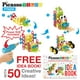 thumbnail image 2 of Kit de construcción con bloques PicassoTiles STEM, 250 unidades, 2 of 9