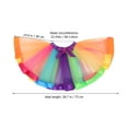 thumbnail image 2 of unbranded Falda De Tul Multicolor Para Mujer Con Elástica Ideal Para Bailes Y Fiesta, 2 of 6