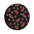 thumbnail image 1 of Fotbe Watermelon Funda de Llanta de Repuesto con Estampado, Engrosada, Ajuste Universal para Jeep, Remolque, RV, SUV, Camión-15 inch, 1 of 6