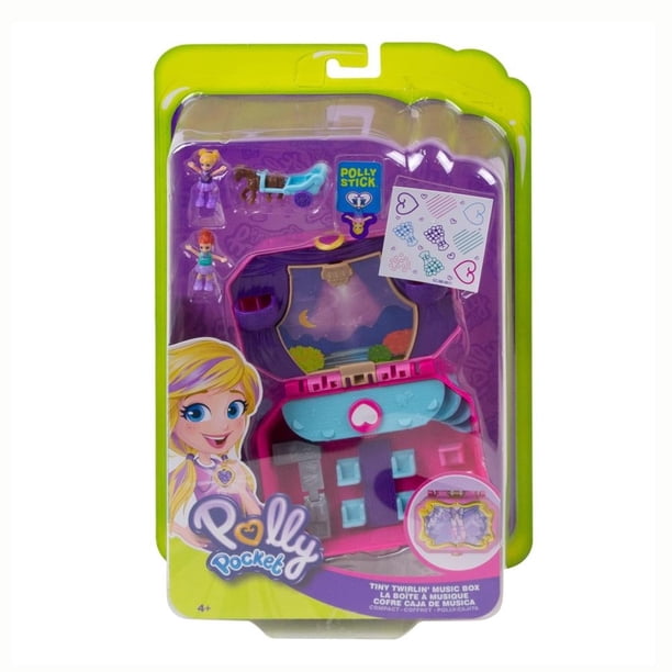Playset Polly Pocket Microestuche de Caja de Música