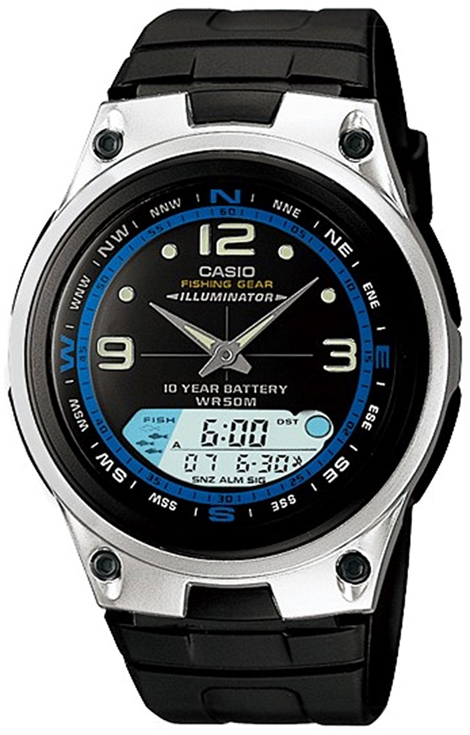 casio fishing watches