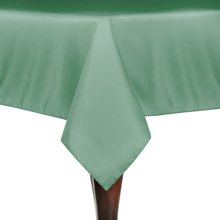 

Ultimate Textile 72 x 72-Inch Square Polyester Linen Tablecloth Seamist Light Green
