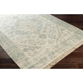 thumbnail image 4 of Mark&Day Area Rugs, 9x12 Sandiacre Traditional Dark Green Area Rug, Green White Carpet for Living Room, Bedroom or Kitchen (8'10" x 12'), 4 of 7