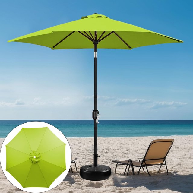 Cqxid Rideaux en Polyester à Moins de 30 $ Rideau Extérieur de Terrasse Pare-Soleil Parapluie Toile de Parapluie Remplaçable Parasol de Table Extérieur Toile de Parapluie Pare-Soleil de Patio Toile de Parasol de Jardin