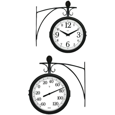 UPC 071589039644 product image for Springfield Precision 91572 Station Thermometer & Clock | upcitemdb.com