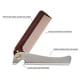 thumbnail image 5 of Peine de Bolsillo Plegable ANGGREK Acero Inoxidable Redondo para Hombre Moldeador de barba y bigote, 5 of 8