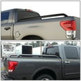 thumbnail image 5 of DNA Motoring RAIL-009-BK Pair of Mild Steel Black Truck Side Bar Rail for 2014 to 2017 Silverado / Sierra 5.5ft Short Bed Cab 15 16, 5 of 5