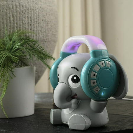 Baby Einstein - Earl's Sound Explorer Day-to-Night Bluetooth Soother - Green