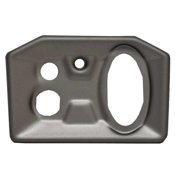 Malibu Boat Blank Dash Insert 5411518 | Switch Panel 7 3/4 Inch Gray