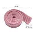 thumbnail image 6 of MODANU Terry Cloth Bathrobe Belt Replacement Robe Belt Bath Robe Tie Waist Belt for Women Men (67 x 1.6inch, Pink), 6 of 7