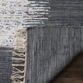 thumbnail image 4 of SAFAVIEH Montauk Tennyson Geometric Cotton Area Rug, Ivory/Grey, 6' x 9', 4 of 8