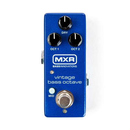 MXR M280 Vintage Bass Octave Guitar Effect Pedal (Includes 9-volt AC Adapter) with Separate Volume