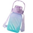 thumbnail image 4 of Botella de Agua BuyWeek Portátil PC/Silicona Gran Capacidad Tapa Abatible, 4 of 5