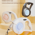 thumbnail image 4 of Portable Retractable Dog Leash, Anti-Tangle and Anti-Curling, 110 lbs Tensile Strength,Options for Daily Walks, 4 of 7
