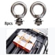 thumbnail image 3 of 2x Anillos de amarre con perno de ojo, perno en T, tuerca de ojo, anillos de amarre para portaequipajes 8 piezas, 3 of 8
