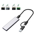 thumbnail image 4 of Mistaha USB 3.1 Type-C SSD External Box Case Aluminum Alloy M.2 NVME/NGFF Solid State Disk, 4 of 8