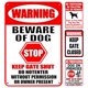 thumbnail image 1 of Placa Metal Vintage para Perro Pintura Hierro Rectangular Bar El 30x40cm 2 Uds., 1 of 9