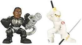 GI Joe Combat Heroes Heavy Duty & Storm Shadow Mini Figure 2-Pack