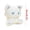 White Blue-4, variant on Dxssxc Kitten Stuffed Animal Plush Toy, 6.3 Inch Ultrasoft Sleeping Cat Doll with Embroidered Face, Cute Bedroom Decor for Youth Hugging Comfort