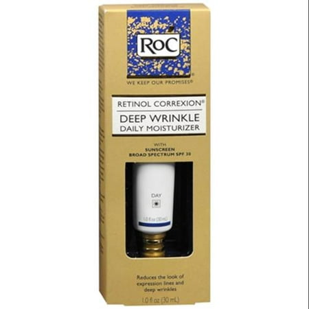 moisturizer wrinkle roc deep daily spf30 retinol correxion oz pack