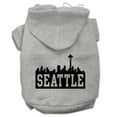 thumbnail image 5 of Pet Dog  Cat Hoodie Screen Printed, "Seattle Skyline", 5 of 11