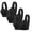 Black, variant on Wireless Front Closure Bras for Women Plus Size Modest Push Up Bralette Full Coverage Supportive Everyday Bra 34BC, Black