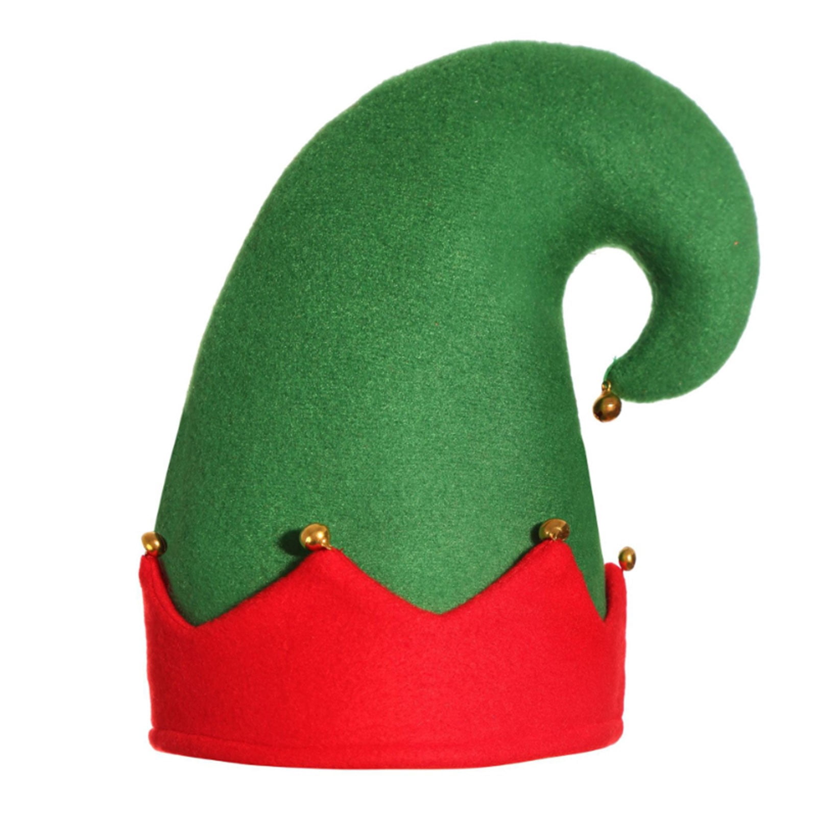 oqasdz Christmas Outfits Adult Elf Set Dress Up Color Matching Red and Green Stage Performance Jumpsuits with Hat Party Theme Events