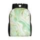 thumbnail image 1 of Balery Green And Gold Abstract Marble Mochila - Mochila Estilosa y Duradera para Laptop de 15 Pulgadas con Tela Oxford Impermeable, 1 of 8