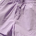 thumbnail image 4 of UQJfacai Girls Athletic Shorts High Waisted Quick Dry Running Shorts with Pockets Sports Active Shorts for Kids 1-11 Years, 4 of 5