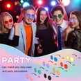 thumbnail image 2 of Fashion Women Men Party Hippie Metal Sunglasses Eyewear Circle Glasses Round Sunglasses YELLOW, 2 of 8