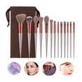 thumbnail image 1 of Set 13 piezas de brochas para maquillaje Modelo Marron, 1 of 4