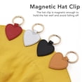 thumbnail image 3 of Hat Clip, Strong  Easy To Use Portable  Hat Clip  For Traveling Black,Silver,Red,Brown, 3 of 8