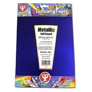 Metallic Foil Board Gold & Silver 8.5X11