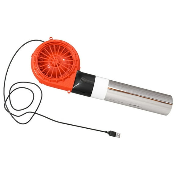 BBQ Blower Charcoal Chimney Starter BBQ Fan Smoker Fan,Electric Blower Starter