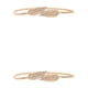 thumbnail image 1 of Jumpingount banda de cintura de moda hojas ajustables delicadas adornos de abrigo de globo estrecho cinturones de día de san valentín para vestidos de 78cm/Oro 2piezas Jumpingount CBP201137, 1 of 6