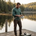 thumbnail image 3 of Youthup Men's Casual Henley Long Sleeve T-Shirt with Four-Button Detail & Color Block Design for Daily Wear, 3 of 10