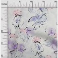 thumbnail image 2 of oneOone Cotton Poplin Twill Medium Purple Fabric Floral & Sewing Material Print Fabric By The Yard 56 Inch Wide, 2 of 6