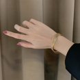 thumbnail image 3 of nipocaio Bracelet Croix pour Femmes Filles Fille Or, 3 of 5