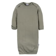 Gerber Baby Neutral Long Sleeve Gowns, 3-Pack, Sizes Newborn - 0/3 Months