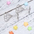 thumbnail image 2 of 12pcs Forme de Diamant Clips Métalliques Message Photo Titulaire Siège Note Stand Ornement pour Mariage Argent, 2 of 7