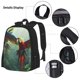 thumbnail image 3 of Easygdp Flying Parrots In Jungle Mochila para Niños y Niñas con Set de Caja de Almuerzo y Estuche para Lápices 3 en 1, Mochila Escolar Estampada para Adolescentes, 3 of 7