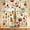 2025 Fall Kitchen Curtains 5, variant on Christmas Kitchen Curtains 36 Inch Length, Red Christmas Curtain for Kitchen 3 Piece Set, Kitchens Window Curtains and Valances Over Sink for Kitchens Decoration Cortina de Navidad para cocina