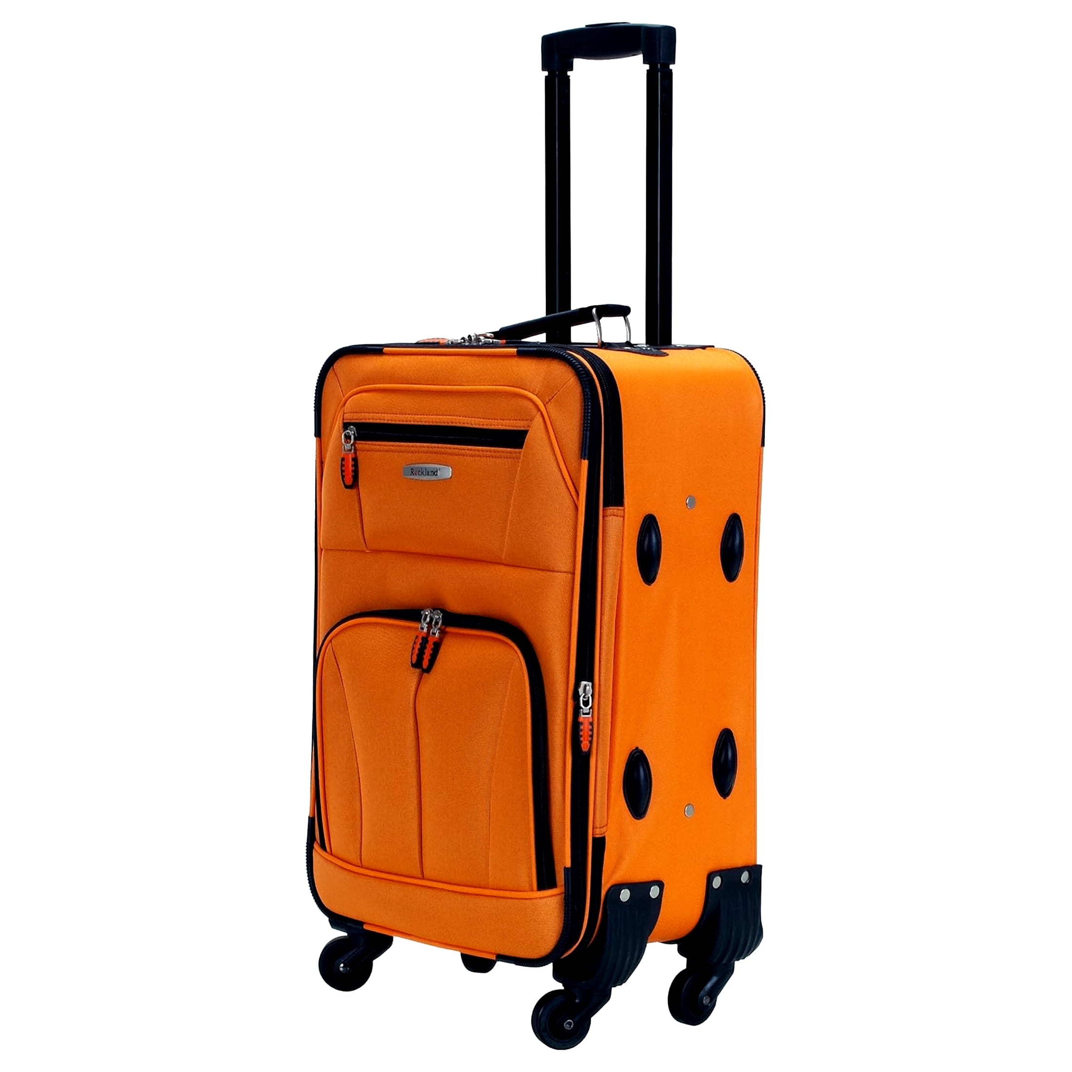 Rockland Luggage Pasadena 19" Softside Expandable Spinner Carry On F2281